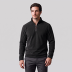 Herren Fleece-Pullover mit Quarter-Zip