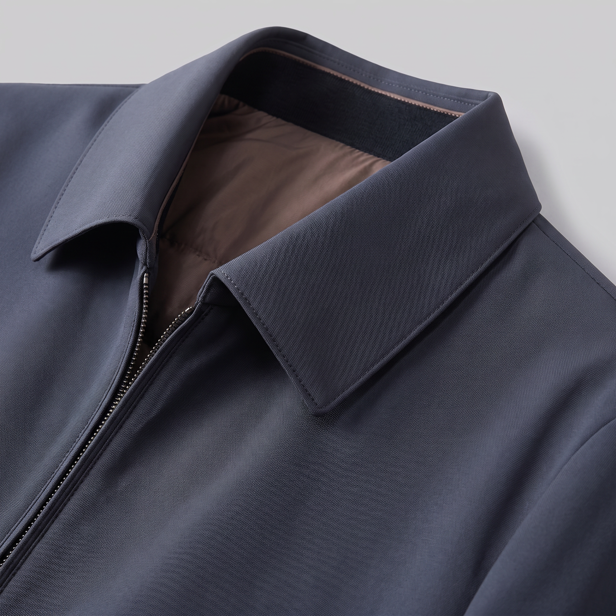 Veste homme avec doublure matelassée et fermeture éclair