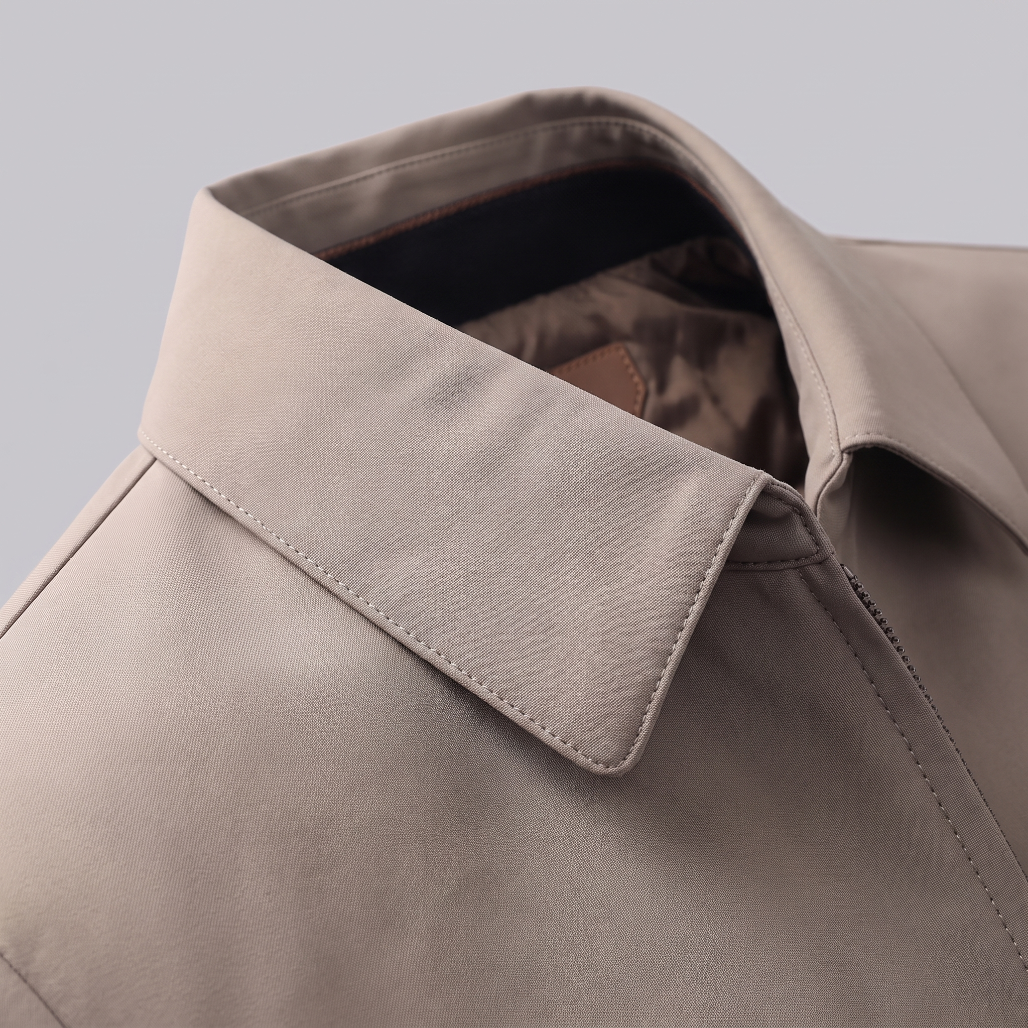Veste homme avec doublure matelassée et fermeture éclair