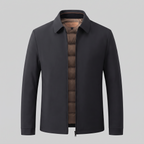 Veste homme avec doublure matelassée et fermeture éclair