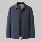 Veste homme avec doublure matelassée et fermeture éclair