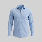 Herren Business Langarmhemd