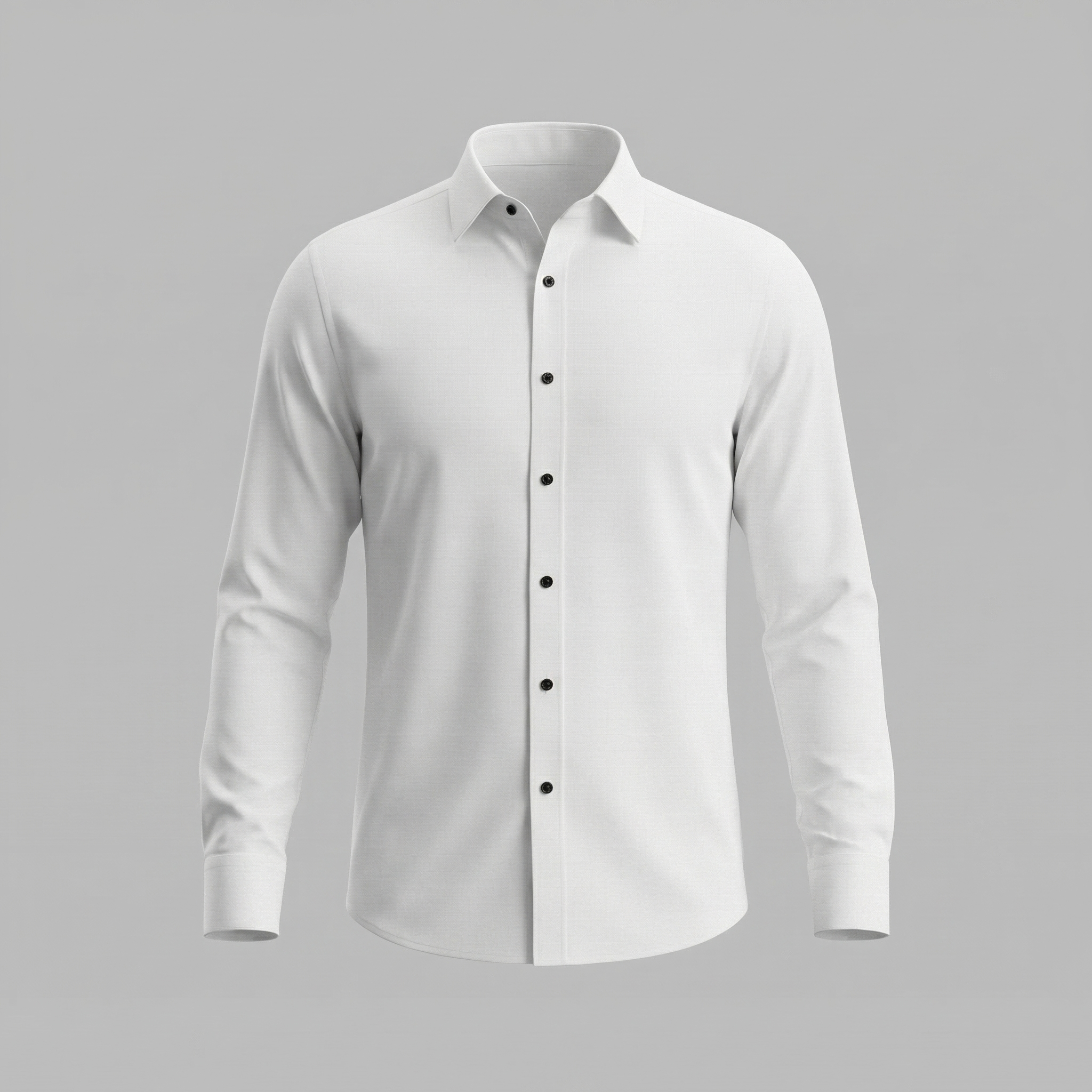 Herren Business Langarmhemd