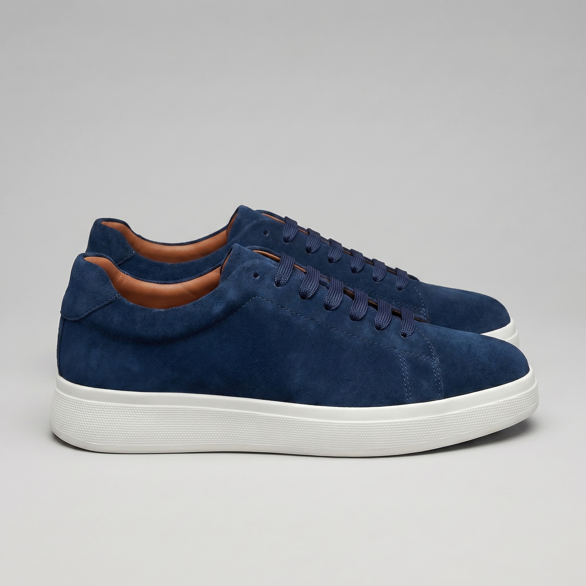 Herren Schnür-Sneaker aus Leder