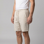 Herren Leinen Casual Shorts