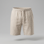 Herren Leinen Casual Shorts