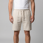 Herren Leinen Freizeitshorts