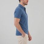 Herren Polohemd mit kurzen Ärmeln