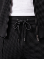 Ensemble homme deux pièces avec motif structuré veste et pantalon