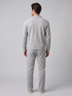 Ensemble homme deux pièces avec motif structuré veste et pantalon