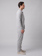 Ensemble homme deux pièces avec motif structuré veste et pantalon