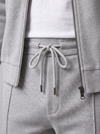Ensemble homme deux pièces avec motif structuré veste et pantalon
