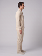 Ensemble homme deux pièces avec motif structuré veste et pantalon