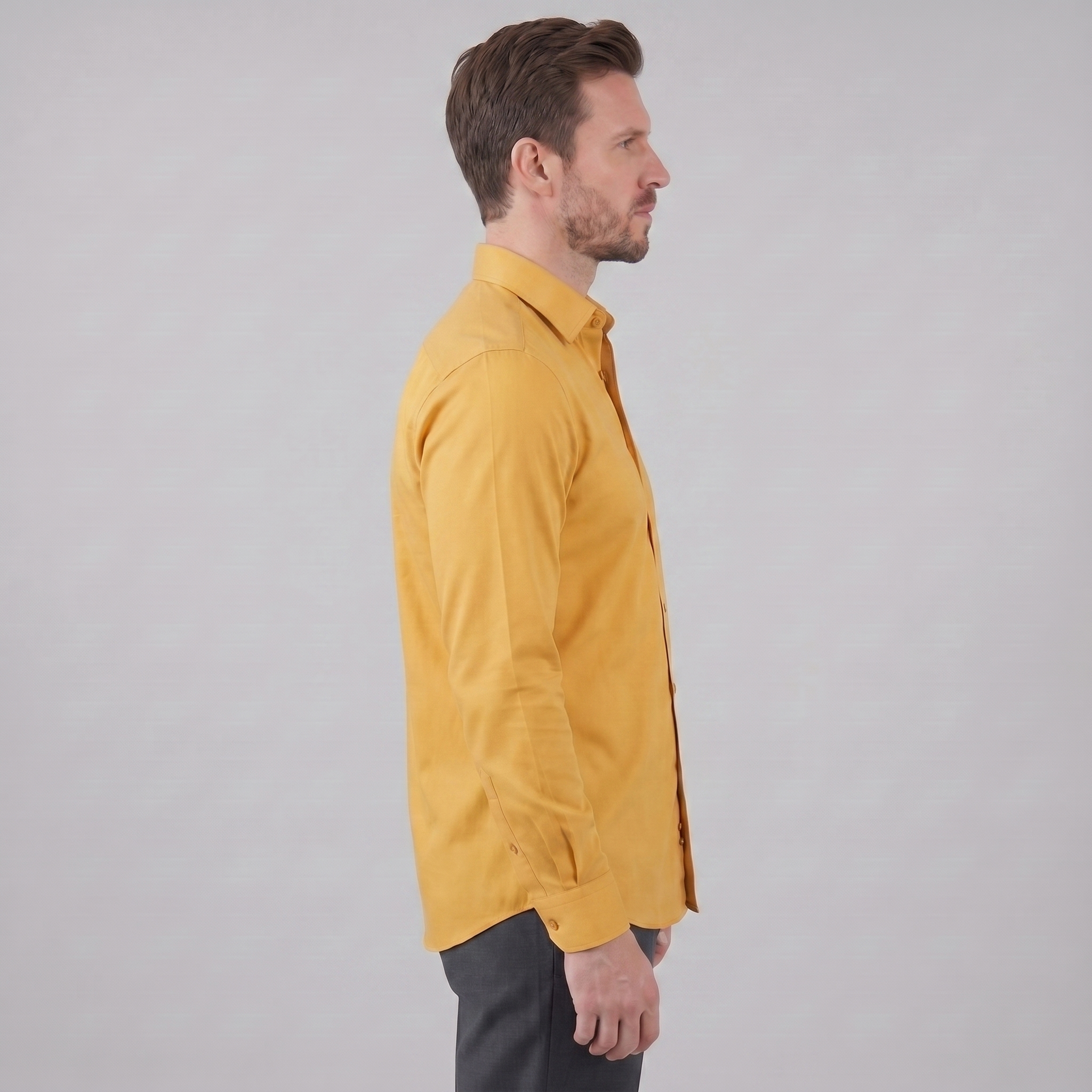 Herren Elegantes Slim-Fit Hemd