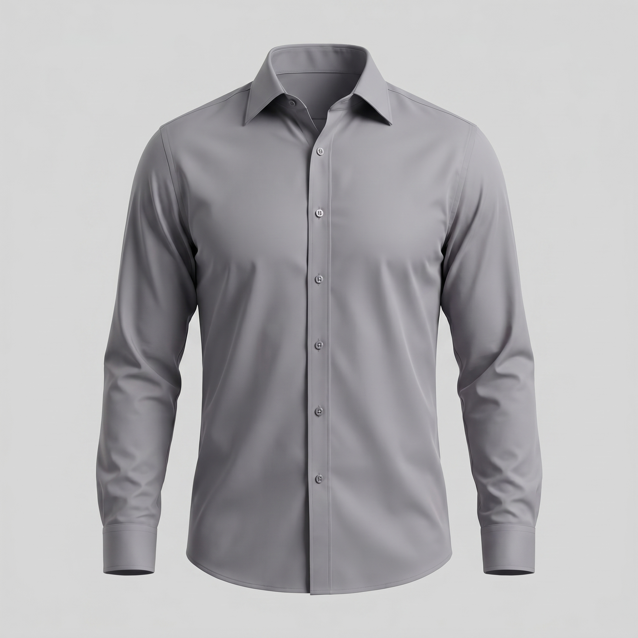 Herren Elegantes Slim-Fit Hemd