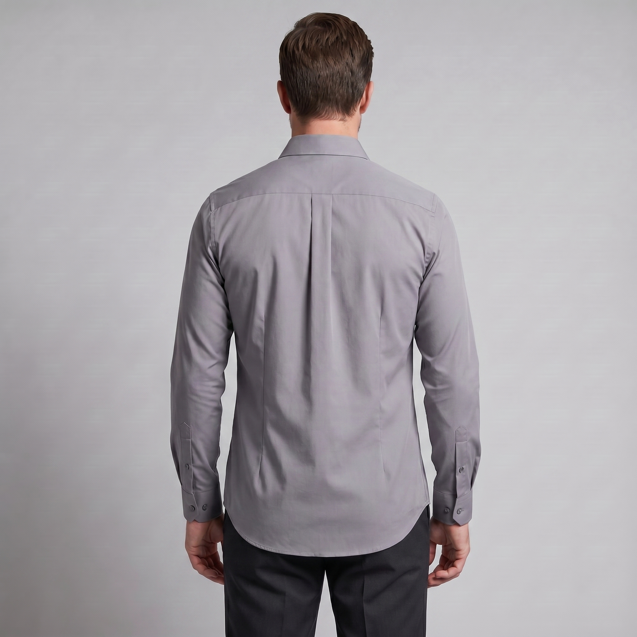 Herren Elegantes Slim-Fit Hemd