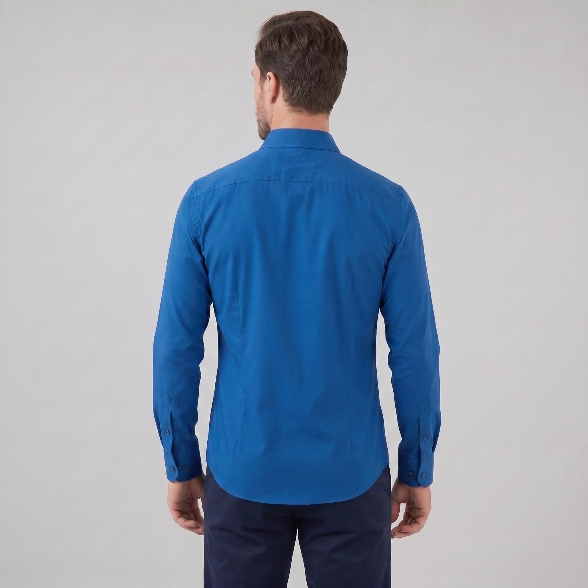 Herren Elegantes Slim-Fit Hemd