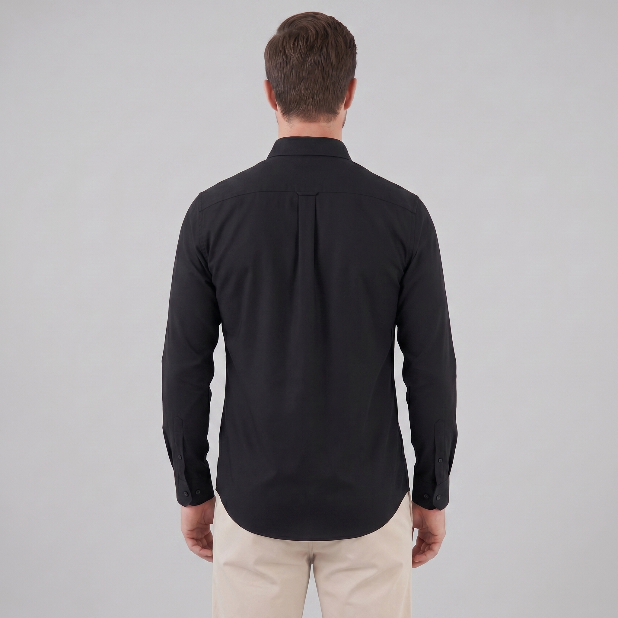 Herren Elegantes Slim-Fit Hemd