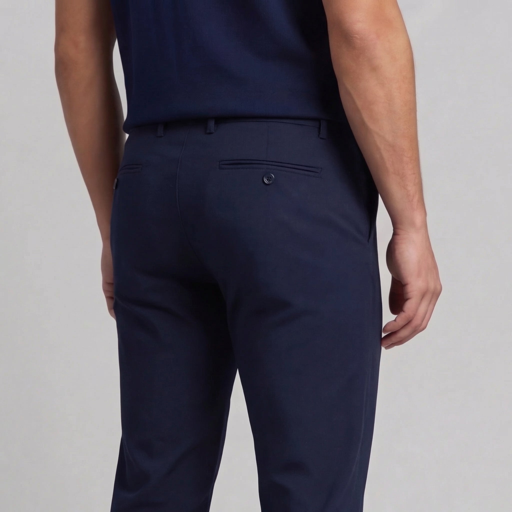 Herren Chinohose Straight Fit