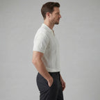Herren Strick Polohemd