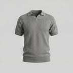 Herren Strick Polohemd