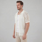 Herren Luftiges Sommer-Freizeithemd