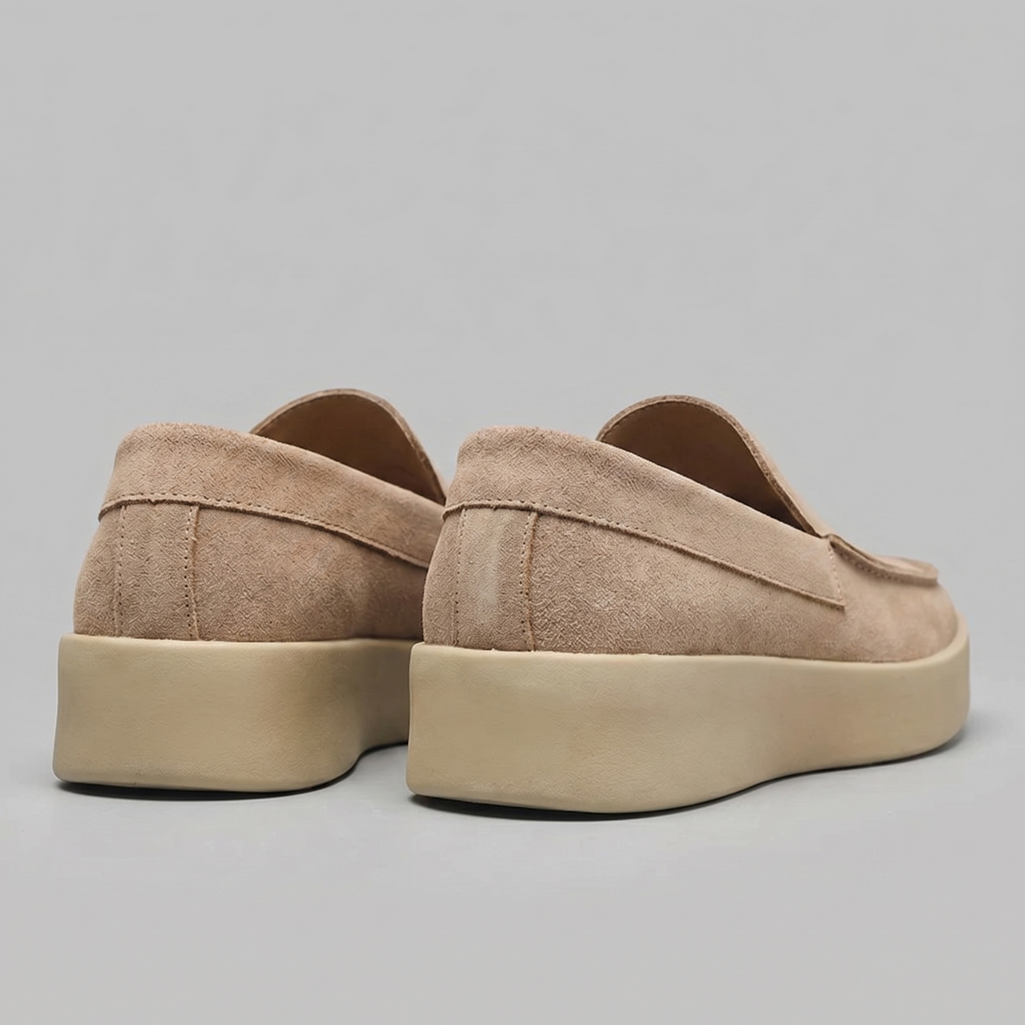 Herren Suede Mid Loafer