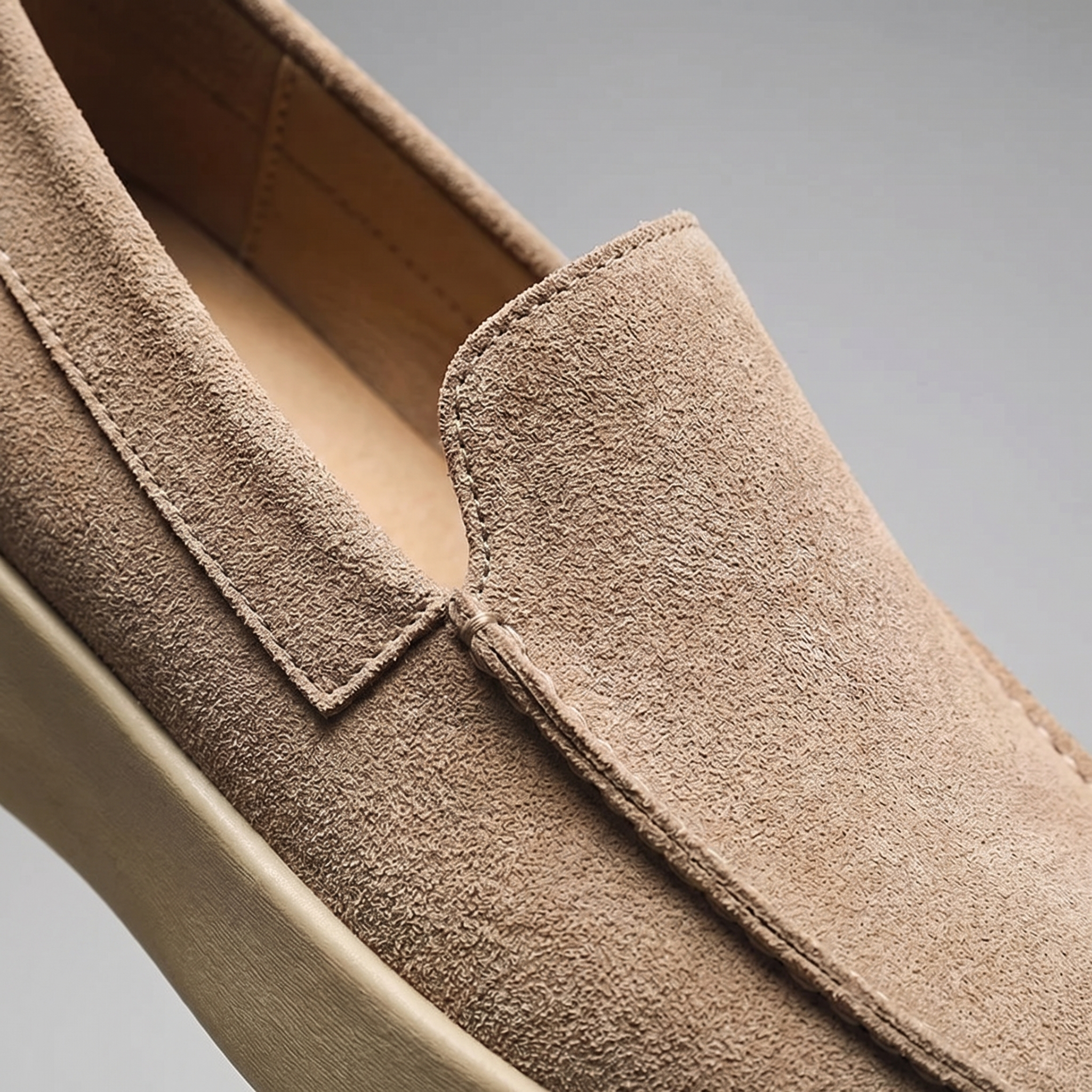 Herren Suede Mid Loafer