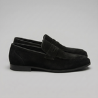 Herren Penny Loafer im Suede-Look