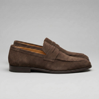 Herren Penny Loafer im Suede-Look