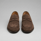Herren Penny Loafer im Suede-Look