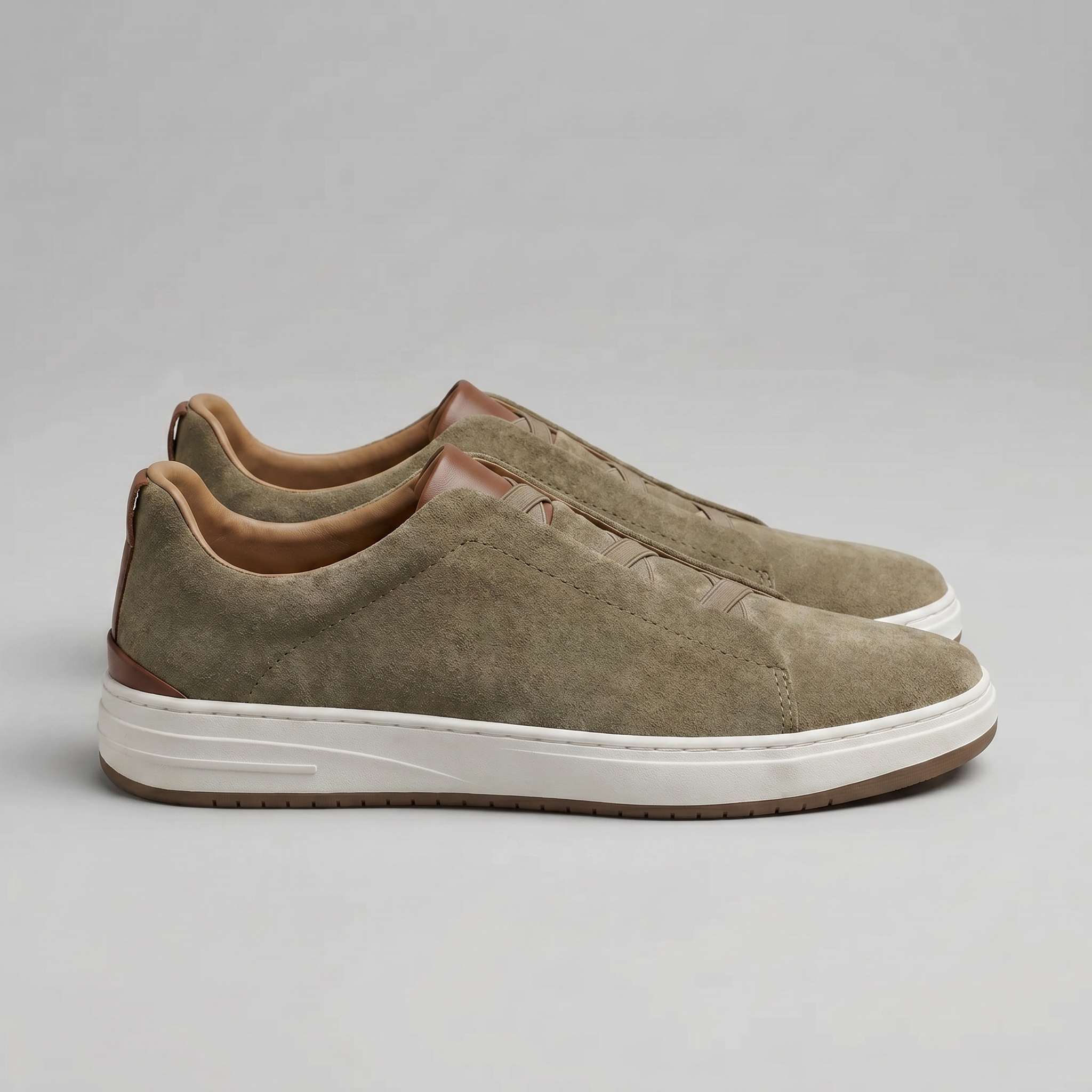 Slip-On Sneaker aus Wildleder für Herren