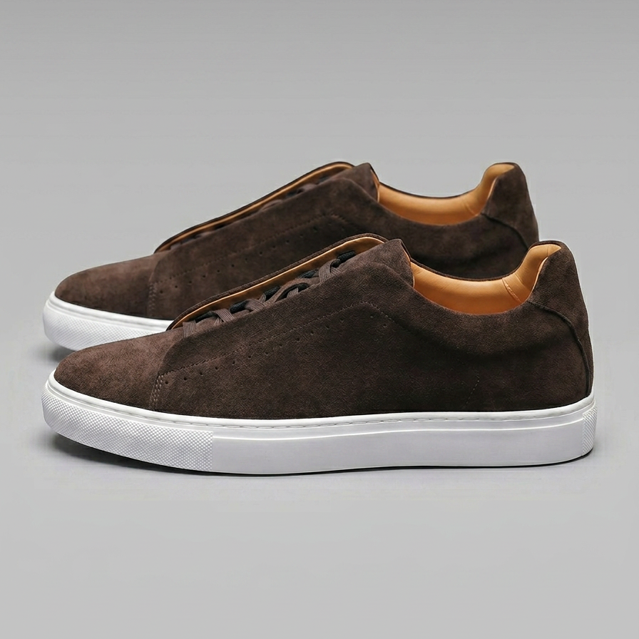 Suede Low-Top Sneaker für Herren