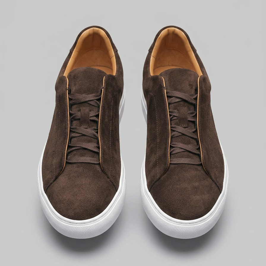 Suede Low-Top Sneaker für Herren