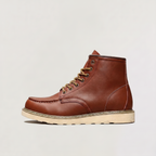 Bottes pour hommes en similicuir avec bout mocassin