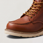 Bottes pour hommes en similicuir avec bout mocassin