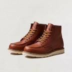 Bottes pour hommes en similicuir avec bout mocassin
