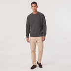 Pull-over oversize pour homme en maille structurée