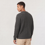 Pull-over oversize pour homme en maille structurée
