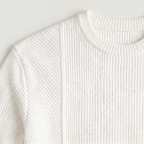 Pull en maille homme coupe décontractée avec col rond