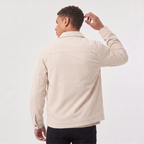 Surchemise en velours côtelé pour homme avec boutons-pression