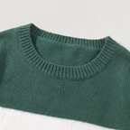 Herren Strickpullover mit Streifen Rundhals