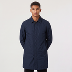 Heren Lichte Trenchcoat met Verborgen Sluiting