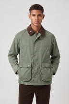 Herren Übergangsjacke mit Cordkragen