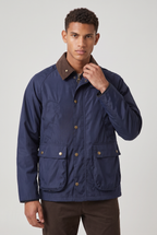 Herren Übergangsjacke mit Cordkragen
