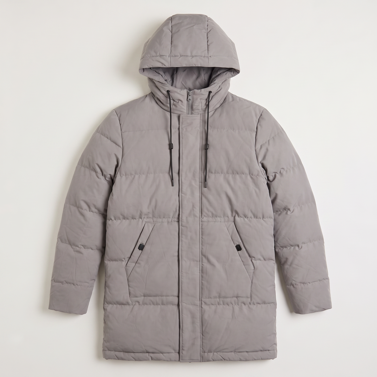 Gefütterter Herren Winterparka mit Kapuze