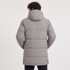 Gewatteerde Heren Winterparka met Capuchon