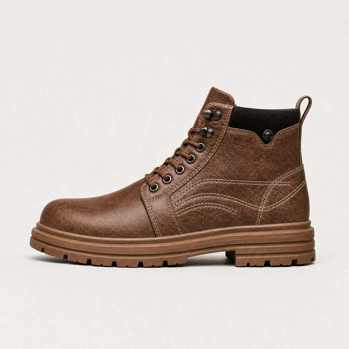 Herren Vintage Schnürstiefeletten