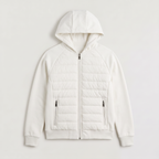 Veste matelassée hybride homme avec capuche