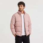 Herren Steppjacke mit hohem Kragen